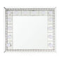 Farai - 28" Accent Mirror - Mirrored & Faux Crystal Diamonds