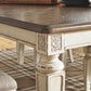 Realyn - Rectangular Dining Room Extension Table - Chipped White