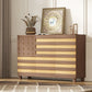55-Inch Hand-Carved Buffet Sideboard Cabinet