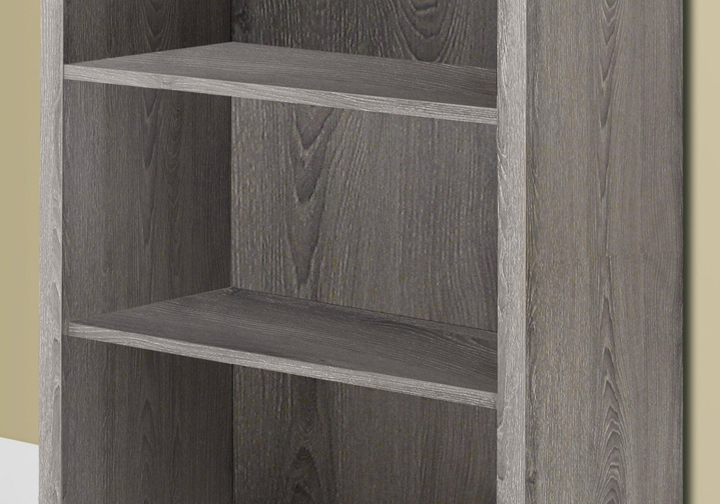 Bookshelf, Bookcase, Etagere, 5 Tier, 48"h, Office, Bedroom