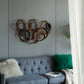 Seretha Gold Leaf Wall Décor