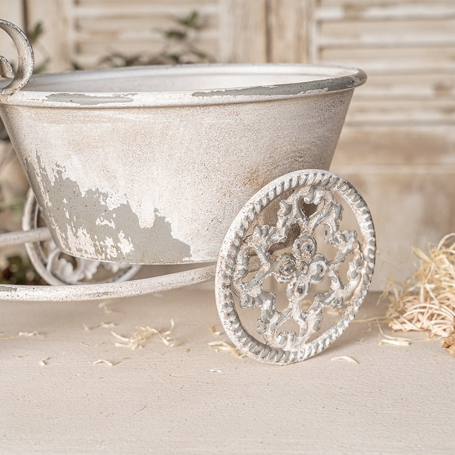 Rustic Bicycle Metal Wire Wall Planter Basket