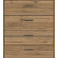 Deanlow - Five Drawer Chest - Honey