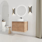 30'' Wall-Mounted Bathroom Vanity With Ceramic Art Sink