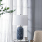 D16.9''xH28'' Ellis Glass Table Lamp