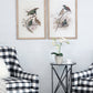S/2 Bird Framed Print, 19.5x27.5"