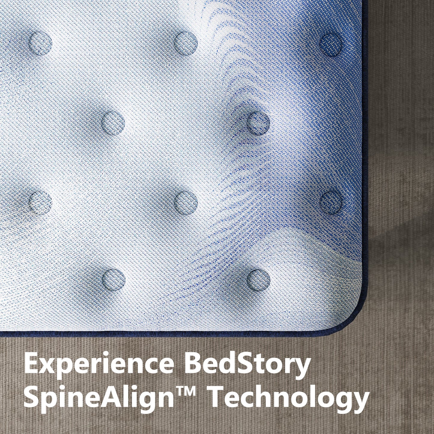 Bedstory Spine Align Pro 13" Twin Firm Hybrid Mattress