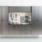 Astro Series 32 in. W x 16 in. H x 16 in. D Metal Wall Storage Cabinet