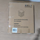 Wooden Pet House Cat Litter Box Enclosure - White