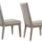 Rocky Fabric Armless Chair