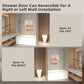 Frameless Sliding Bathtub Door