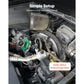 Turbo Boost Leak Tester with 4" & 3" Aluminum End Cap
