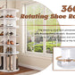 Rotating Shoe Rack Tower, 6-Tier Spinning Shoe Rack