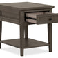 Paxton Place - Rectangular End Table - Dovetail Gray