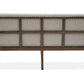 Roxbury Manor - Bench With Upholstered Seat and Back - Homestead Brown
