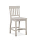 Bronwyn - Counter Chair (Set of 2) - Alabaster