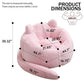 Cat Shaped Bean Bag Sofa With Long Tail - view 12