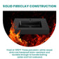 Matte Black Integrated Solid Surface Basin