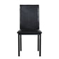 Furniture 5 Piece Metal Dinette Set with Faux Marble Top