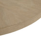 Round Coffee Table Reclaimed Greige