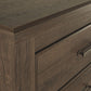 Juararo - Five Drawer Chest - Dark Brown