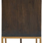 Elinmore - Accent Cabinet - Brown / Gold Finish