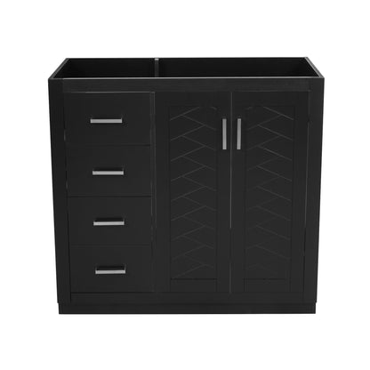 36'' Bathroom Vanity with Solid Wood Frame