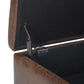 Owen 34 Inch Wide Coffee Table Storage Ottoman