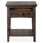 Westley Falls - Rectangular End Table - Graphite