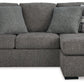 Gardiner - Sofa Chaise - Pewter
