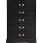 LouisPhillipe G02150-CH Black Chest