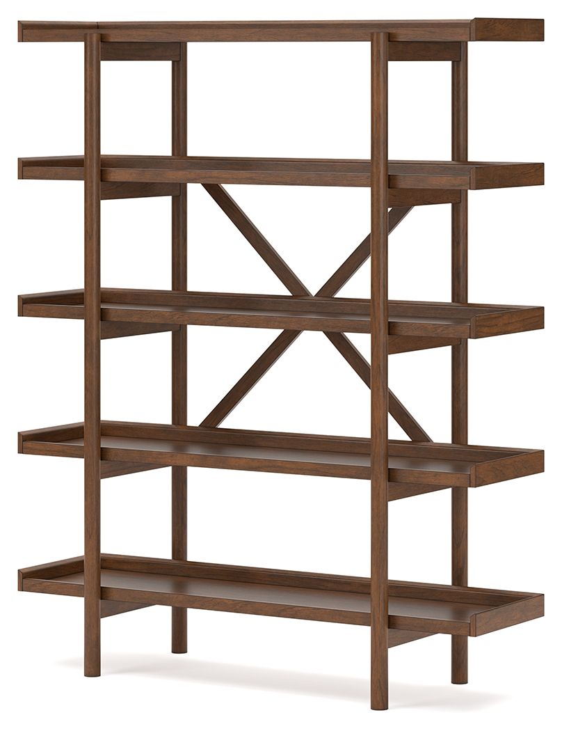 Lyncott - Bookcase - Brown