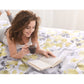Comforter Set with Bed Sheets Yellow King
