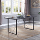 Nakula - Dining Table - Gray Oak & Black