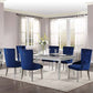 Varian - 34" Server - Mirrored & Antique Platinum