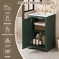 20-Inch Bathroom Vanity with Ceramic Sink