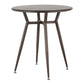 Round Dinette Table in Antique Metal