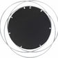 Basay Round Silver Gray Mirror