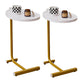 2-Piece C-Shaped Side Table Set