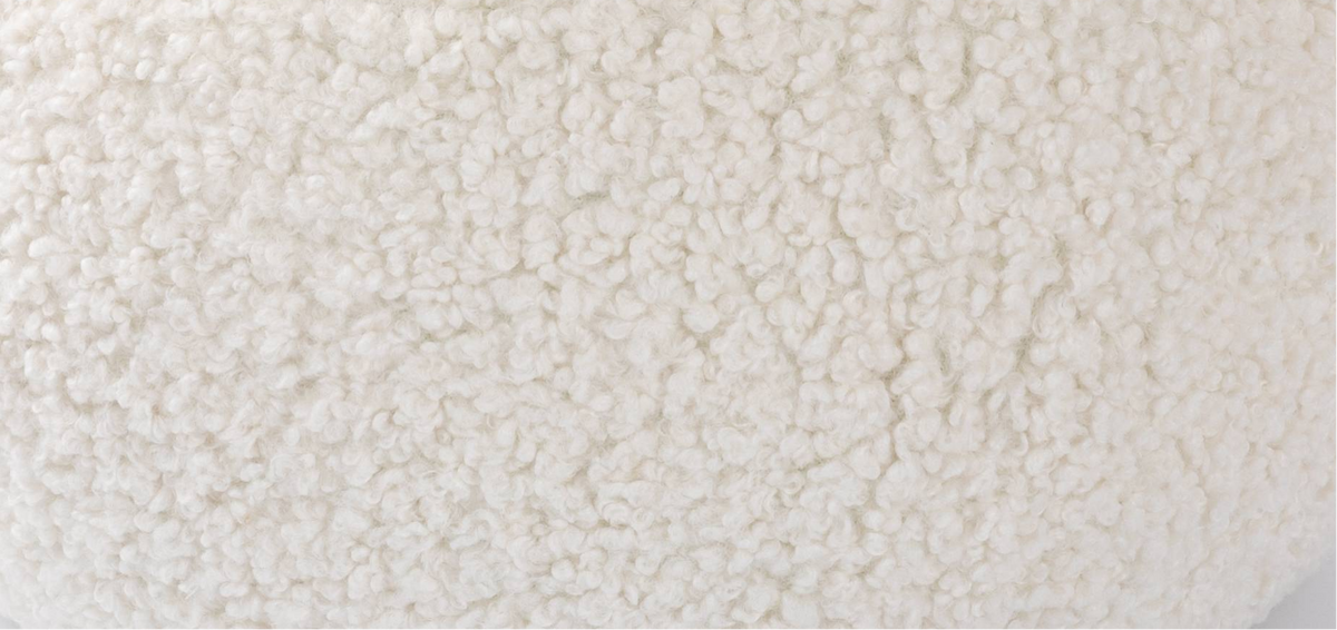 White Snowman Ottoman
