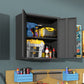 Metal Wall-Mounted Tool Storage Cabinet