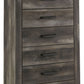 Wynnlow - Five Drawer Chest - Gray