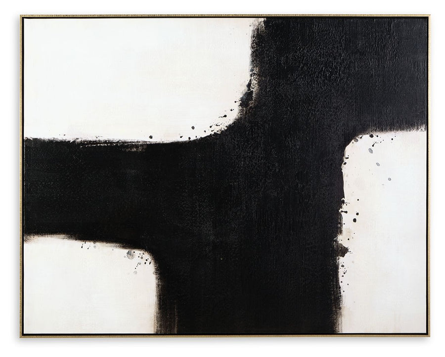 Reighlea - Wall Art - Black / White
