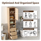 67.7" Tall Freestanding Bathroom Cabinet