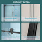 Shower Door 48" W x 76" H Single Sliding Bypass Shower Enclosure