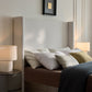 Shelton Upholstered Wingback Bed