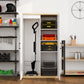 55.1" Tall Wooden Vacuum Storage Cabinet