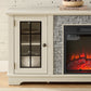 58" Modern TV Stand with Electric Fireplace