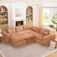 107'' Modern Boucle L-shaped Sectional Sofa