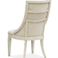 Newport - Dining Arm Chair With Upholstered Seat & Back (Set of 2) - Alabaster